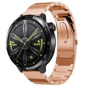 Strap-it Huawei Watch GT 3 46mm metalen bandje (rosé goud)