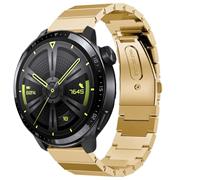 Strap-it Huawei Watch GT 3 46mm metalen bandje (goud)