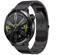 Strap-it Huawei Watch GT 3 46mm metalen bandje (zwart)