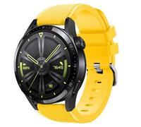 Strap-it Huawei Watch GT 3 46mm siliconen bandje (geel)