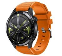Strap-it Huawei Watch GT 3 46mm siliconen bandje (oranje)