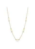 Blush 14 karaats geelgouden collier