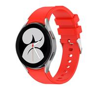 Strap-itÂ Strap-it Samsung Galaxy Watch 4 - 44mm siliconen bandje (knalrood)