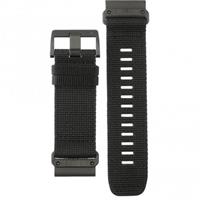 Garmin Garmin Ersatzarmband QuickFit 26mm Nylon Schwarz Edelstahl