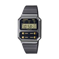 Casio Unisexuhr Vintage Edgy A100WEGG-1A2EF