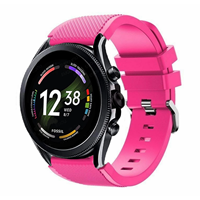 Strap-itÂ Strap-it Fossil Gen 6 - 44mm siliconen bandje (knalroze)