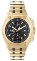 Philipp Plein Plein Extreme Heren Horloge Goudkleurig PWGAA0621