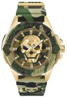 Philipp Plein The $kull Heren Horloge Groen PWAAA0921