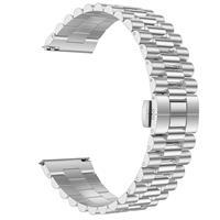 Strap-itÂ Strap-it Fossil Gen 6 - 44mm Presidential stalen band (zilver)