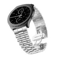 Strap-itÂ Strap-it Samsung Galaxy Watch 42mm Presidential stalen band (zilver)