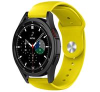 Strap-itÂ Strap-it Samsung Galaxy Watch 4 Classic 46mm sport band (geel)