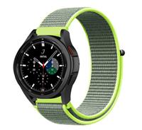 Strap-itÂ Strap-it Samsung Galaxy Watch 4 Classic 46mm nylon band (fluoriserend)