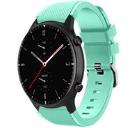 Strap-itÂ Strap-it Amazfit GTR 2 siliconen bandje (aqua)