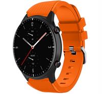 Strap-itÂ Strap-it Amazfit GTR 2 siliconen bandje (oranje)