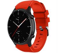 Strap-itÂ Strap-it Amazfit GTR 2 siliconen bandje (rood)