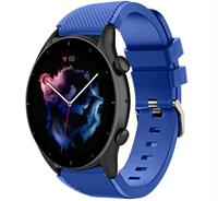 Strap-itÂ Strap-it Amazfit GTR 3 (Pro) siliconen bandje (blauw)