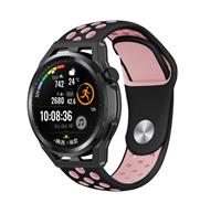 Strap-itÂ Strap-it Huawei Watch GT Runner sport band (zwart/roze)