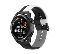 Strap-it Huawei Watch GT Runner triple sport band (zwart-wit-grijs)