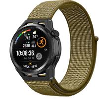 Strap-itÂ Strap-it Huawei Watch GT Runner nylon band (olijf)