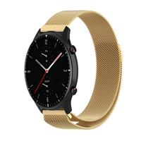 Strap-itÂ Strap-it Amazfit GTR 2 Milanese band (goud)