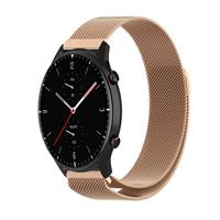 Strap-itÂ Strap-it Amazfit GTR 2 Milanese band (rosÃ© goud)
