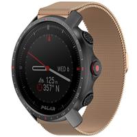 Strap-itÂ Strap-it Polar Grit X Pro Milanese band (rosÃ© goud)