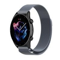 Strap-itÂ Strap-it Amazfit GTR 3 (Pro) Milanese band (space grey)