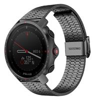 Strap-itÂ Strap-it Polar Grit X Pro roestvrij stalen band (zwart)