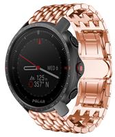 Strap-itÂ Strap-it Polar Grit X Pro stalen draak band (rosÃ© goud)