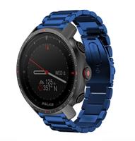 Strap-itÂ Strap-it Polar Grit X Pro stalen band (blauw)