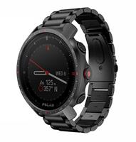 Strap-itÂ Strap-it Polar Grit X Pro stalen band (zwart)