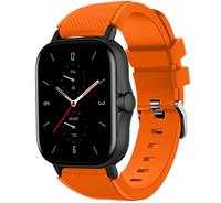 Strap-itÂ Strap-it Amazfit GTS 2 siliconen bandje (oranje)