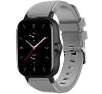 Strap-itÂ Strap-it Amazfit GTS 2 siliconen bandje (grijs)