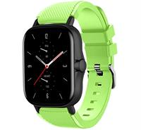Strap-itÂ Strap-it Amazfit GTS 2 siliconen bandje (lichtgroen)
