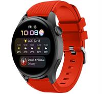 Strap-itÂ Strap-it Huawei Watch 3 (Pro) siliconen bandje (rood)