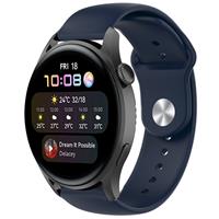 Strap-itÂ Strap-it Huawei Watch 3 (Pro) sport band (donkerblauw)