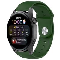 Strap-itÂ Strap-it Huawei Watch 3 (Pro) sport band (legergroen)