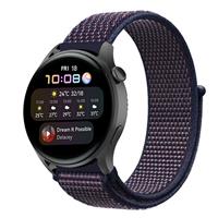 Strap-itÂ Strap-it Huawei Watch 3 (Pro) nylon band (paars-blauw)