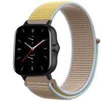 Strap-itÂ Strap-it Amazfit GTS 2 nylon band (camel)