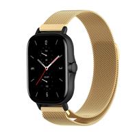 Strap-itÂ Strap-it Amazfit GTS 2 Milanese band (goud)