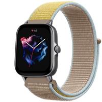Strap-itÂ Strap-it Amazfit GTS 3 nylon band (camel)