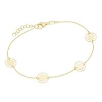 Luigi Merano Armband Â»mit Cut-Out-Muster, Gold 375Â«