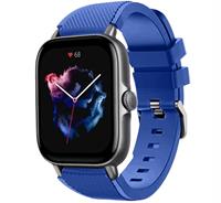 Strap-itÂ Strap-it Amazfit GTS 3 siliconen bandje (blauw)