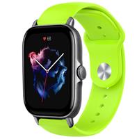 Strap-itÂ Strap-it Amazfit GTS 3 sport band (lichtgroen)