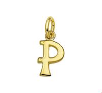 Tft Bedel Letter P Goud