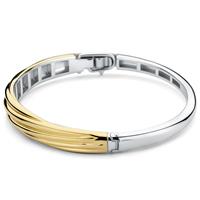Ti Sento Milano 2969SY Armband Bangle zilver goudkleurig 50 x 60 mm