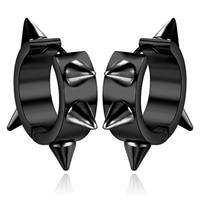 LGT JWLS LGT Jewels Creolen Edelstaal Spike Black