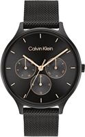 Calvin Klein Multifunctioneel horloge Timeless Multifunction, 25200105 Quartz horloge, armbanduhr, dameshorloge, datum, roestvrijstalen band