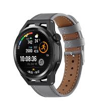 Strap-itÂ Strap-it Huawei GT Runner bandje leer (grijs)