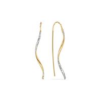 FAVS Oorhangers 88440013 Geelgoud 375